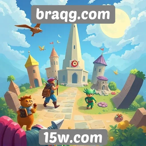 Exploração da biblioteca de jogos disponíveis na braqg.com